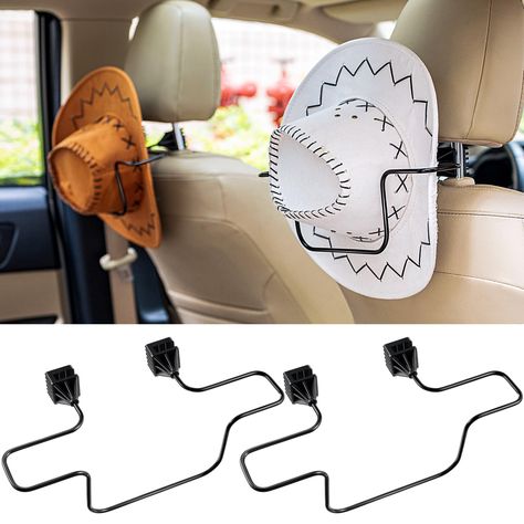 Car Guy Gift Ideas, Horseshoe Hat Rack, Cowboy Hat Accessories, Car Assories Interior, Western Truck Accessories, Cow Print Car Accessories, Western Car Decor, Cowboy Hat Decor, Guy Gift Ideas