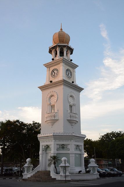 Queen Victoria, Pulau Pinang, Victoria Memorial, City Aesthetic, Ferry Building, Ferry Building San Francisco, Tower, Mural, Clock