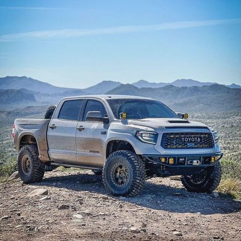 Trail Tundra on Instagram: "Can’t wait to start seeing 3rd Gen pre runner builds as amazing as this one. 📸: @curley_jefferson1 Tag/DM For Feature Get Paid To Write With Us - Link In Bio #tundra #toyota #toyotatundra #trailtundra" Gen 1 Tundra, Toyota Tundra Off Road, Truck Builds, 2008 Toyota Tundra, Captain Carter, Toyota Tundra Trd Pro, Get Paid To Write, Tundra Trd Pro, Toyota Accessories