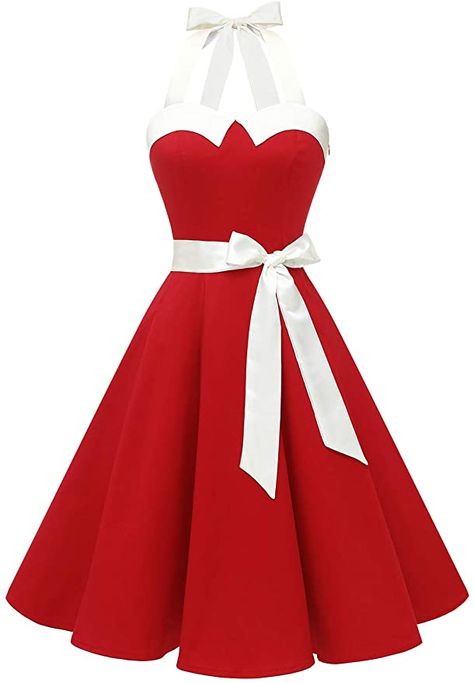 Dinner Dress Short, Red Dresses For Kids, Short Dress Elegant, Dresses 50s, Dress Dinner, Red And White Dress, Cute Dresses For Party, Christmas Dress Women, African Dresses For Kids