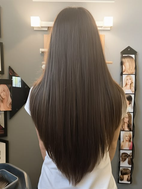 30 V-Shaped Haircut Ideas: Long, Medium, Short Styles with Layers & Curls Combination Haircut For Women, Slight V Shape Haircut, Sharp V Haircut For Long Hair, Soft V Shaped Haircut With Layers, Medium Length V Shaped Haircut, Haircuts Women Long Layers, U Haircut Long Hair, Medium V Shaped Haircut, Straight Ends Haircut