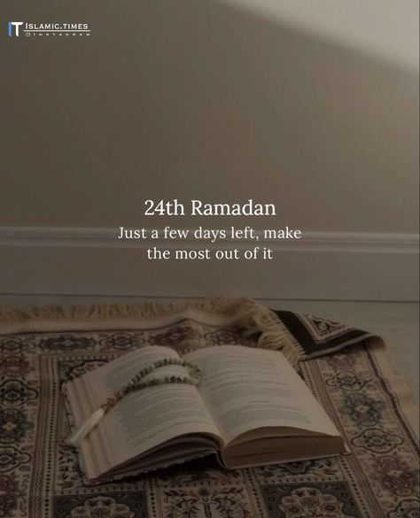 Islamic Quotes | ~𝑼𝒛𝒂𝒊𝒓 on Instagram: "Ramadan Day 24 🌙🤍 . . . . Photo credits to its respective owner #ramadan #islamictimes ~" Ramadan Day 22, Ramadan Day 23, Ramadan 2024, Ramadan Day 1 To 30 Quotes, Ramadan Messages, Ramadan Dp, Ramadan Kareem Pictures, Islamic Books For Kids, Wishes For Sister