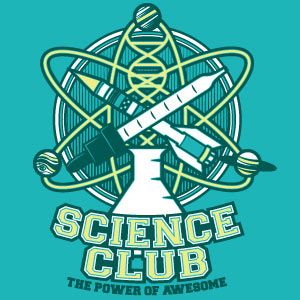 Science Club Babydoll | ThinkGeek Science Club Logo, Science Foldables, Stem Club, Solar System Projects, Chemistry Classroom, Science Club, Nerd Herd, Science Shirts, Mad Science