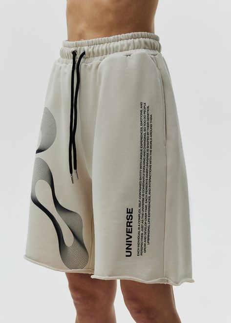 Shorts Design Ideas, Long Shorts Women, Cool Shorts, Man Shorts, Oversize Outfit, Shorts Design, Fashion Poster Design, Short Men, Streetwear Shorts