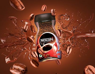 Nescafe Design, Nescafe Poster, Nescafe Ads, Nescafe Logo, Coffee Social Media Design, Coffee Social Media, Coffee Label Design, Coffee Ads, Tea Box Design