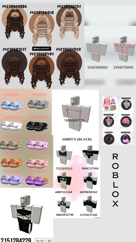 #myfirstshuffle Baddie Codes, Body Blush, Bloxburg Food Decals, Baby Brent, Roblox Sets, Bloxburg Clothes, Mama Hair, Berry Avenue Codes, Panda Shoes