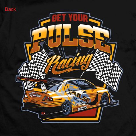 Pulse racing tshirt design | T-shirt contest | 99designs Ideas Graphic Design, Best Ui Design, Graphic Design Agency, Tshirt Design Inspiration, Shirt Design Inspiration, Graphic Tshirt Design, Racing Shirts, Graphic Design Layouts, Graphic Tee Design