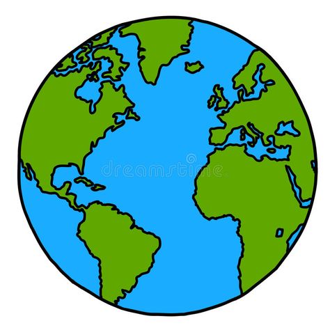 Writing Cartoons, Earth Coloring Pages, Earth Drawings, Earth Illustration, Fox Crafts, Earth Day Crafts, Earth Pictures, Earth Day Activities, Earth Globe