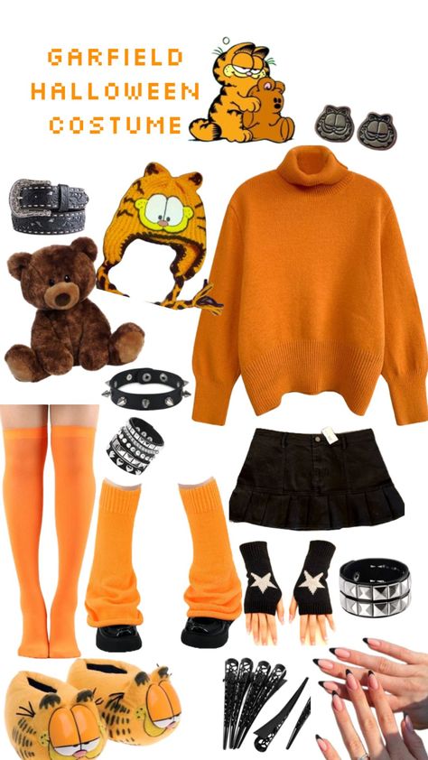 Casual Halloween Costumes, Dorothy Halloween Costume, Garfield Costume, Cartoon Halloween Costumes, 90s Halloween Costumes, Horror Halloween Costumes, Women Halloween Costume Ideas, Classy Halloween Costumes, New Halloween Costumes