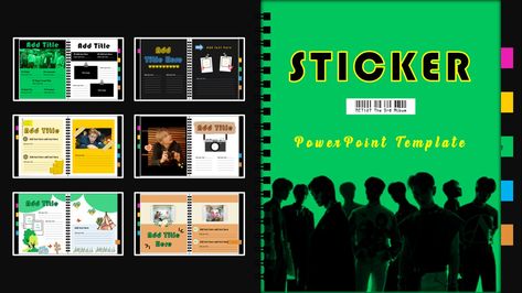 Kpop Ppt Template, Aesthetic Ppt, Nct Sticker, Presentation Slides Design, Instagram Username, Powerpoint Slide Designs, Instagram Username Ideas, Slides Design, Powerpoint Design Templates