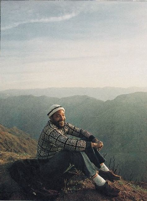 Marvin Gaye, 1972, by Annie Leibovitz for Rolling Stone. Annie Leibovitz Photography, This Is Your Life, Annie Leibovitz, Neo Soul, Marvin Gaye, Celebrities Humor, I'm With The Band, Music Photo, Rolling Stone