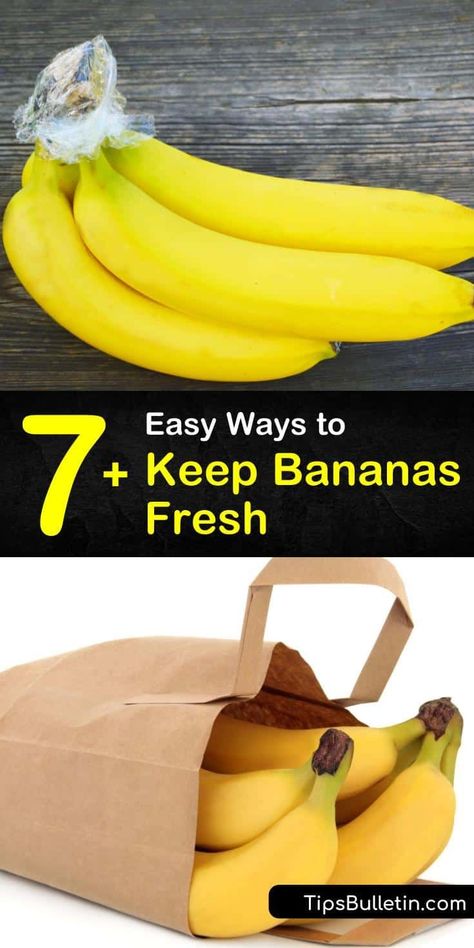 Keeping Bananas Fresh Longer, Preserving Bananas How To, How To Preserve Bananas, How To Keep Bananas Fresh Longer, Banana Storage Ideas, Preserving Bananas, Preserve Bananas, Storing Bananas, Tighten Tummy