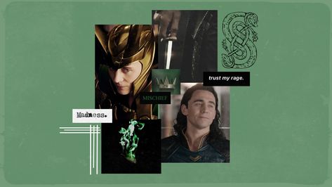 For my fellow Loki simps/lovers!! (should be 1920x1080) - - - #loki #marvel #avengers #desktopwallpaper Loki Ipad Wallpaper, Loki Computer Wallpaper, Loki Pc Wallpaper, Loki Wallpaper Laptop, Astetic Green, Loki Desktop Wallpaper, Keyboard Backgrounds, Aesthetic Computer Wallpaper, Marvel Diy