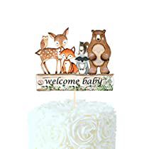 Check this out at Amazon Fox Baby Shower Theme, Woodland Baby Shower Cake, Fawn Animal, Woodland Cake Topper, Deer Theme, Woodland Creatures Baby Shower, Fox Baby Shower, Baby Cake Topper, First Birthday Party Decorations