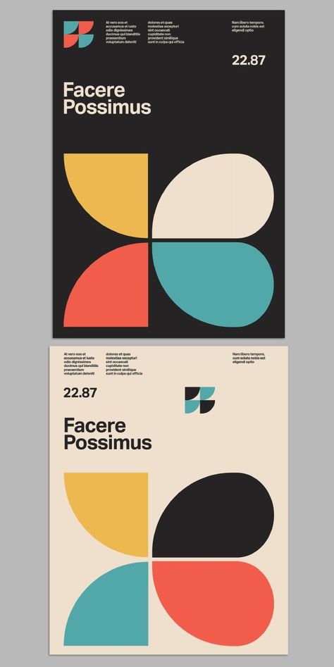 European Poster Design, Graphic Design Inspiration Minimalist, Swiss Design Color Palette, International Style Graphic Design, Vintage Minimalism Graphic Design, Post Modernism Graphic Design, Swiss Design Modern Influences, Swiss Graphic Design Poster, Swiss Style Poster Design