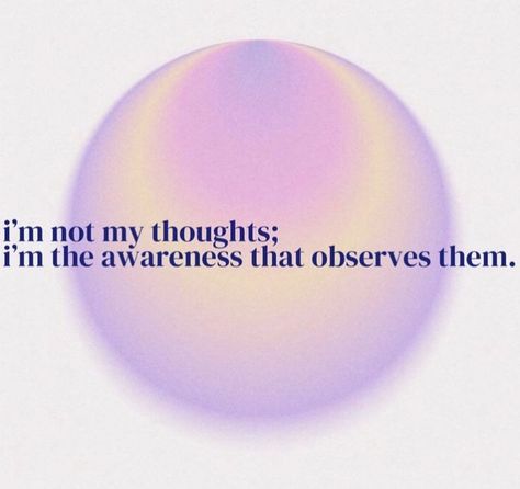 Spritiual Thoughts, I Think I Like This Little Life, I Am Not My Thoughts, Aura Quotes, Positive Self Affirmations, Happy Words, Manifestation Affirmations, Spirituality Energy, My Thoughts