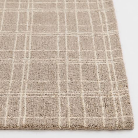 Beige Plaid Area Rug, Rug Walmart, Rv Decorating, Plaid Rug, Hooked Wool, Beige Plaid, Air Bnb, Better Homes And Garden, Decorating Inspiration