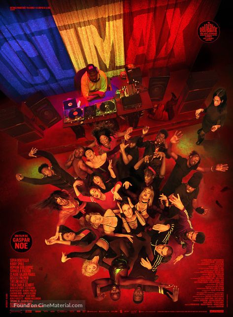 Climax (2018) French movie poster Sofia Boutella, Film Horror, 2018 Movies, Tv Series Online, Memphis Grizzlies, Hindi Movies, Free Movies, John Wick, Toy Story