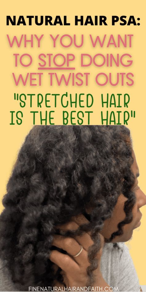 Stretched twist out on natural hair Stretched Styles For Natural Hair, Twist Out Puff Natural Hair, Stretch Twist Out Natural Hair, Dry Two Strand Twist Natural Hair, Blow Dried Twist Out Natural Hair, Twist Out On Fine Natural Hair, Braid Out On Stretched Natural Hair, Twist Out 4b Natural Hair, Stretched Twist Out