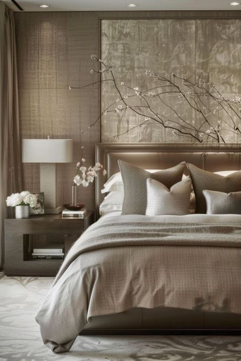 Modern Bedroom Interior Design Ideas Elegant Transform your sleep space into a sanctuary of modern luxury with these elegant bedroom designs. From sleek furniture to sumptuous textures, discover the perfect blend of comfort and sophistication. Follow for inspiration on how to create a stylish and serene bedroom retreat.#ModernLuxury #BedroomGoals #InteriorDesign #LuxuryLiving #HomeDecor #DreamBedroom #BedroomInspo #ChicInteriors #ContemporaryDesign #InteriorInspiration Modern Bedroom Interior Design Ideas, Elegant Modern Bedroom, Restoration Hardware Bedroom, Bedroom Interior Design Modern, Elegant Bedroom Design, Bedroom Interior Design Ideas, Simple Bedroom Design, Bedroom Interiors, Modern Luxury Bedroom