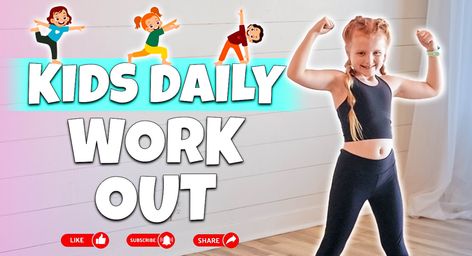 Kids Workout at home! Kids Workouts At Home, Workouts For Kids At Home, Workout For Kids, Murph Workout, Kids Workout, Workouts At Home, Kids At Home, Professional Advice, Programming For Kids