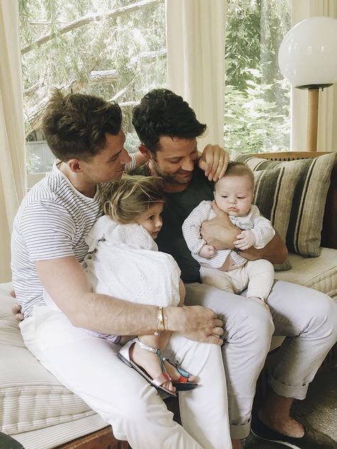 Nate And Jeremiah, Jeremiah Brent, Michael Roberts, Gay Dads, Nate Berkus, Girl Dad, Post Baby, And Just Like That, Celebrity Houses