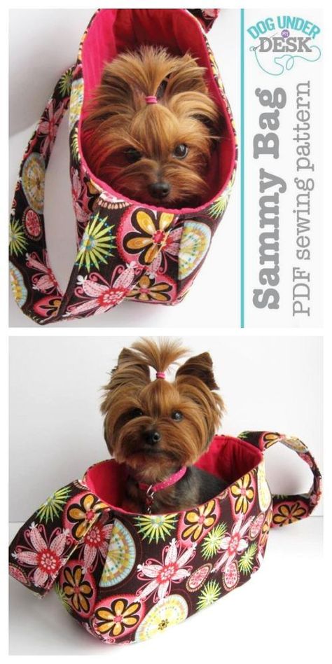 DIY Fabric Dog Sling Carrier Sewing For Dogs Pet Clothes, Pet Carriers Diy Sewing Patterns, Dog Bag Carrier Diy Sewing Patterns, Diy Dog Carrier Pattern, Puppy Sling Pattern Free, Crochet Dog Sling Pattern Free, Small Dog Carrier Purses, Dog Bag Pattern, Free Sewing Patterns For Pets