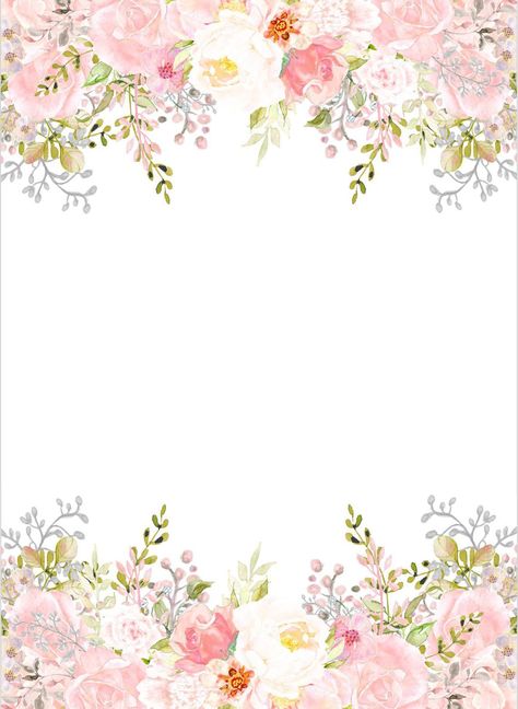 Floral Cross Background, Spring Flower Arrangements, Wedding Invitation Background, Floral Cards Design, Flower Graphic Design, Gold Bridal Showers, Floral Border Design, Flower Invitation, Flower Background Wallpaper