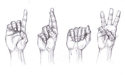 Magellin . Blog: DRAWing Hands Sign Language Hands, Drawings To Draw, Sign Language Art, Hand Positions, Hands Drawing, Sign Language Alphabet, Hand Drawings, Drawing Hands, American Sign Language