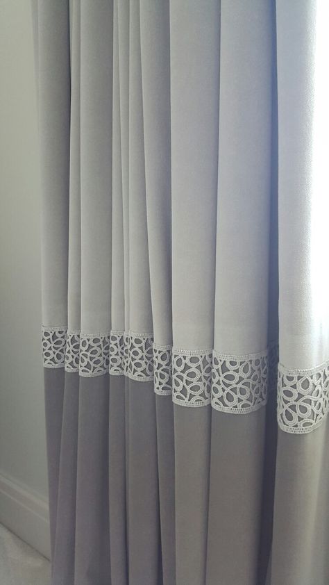 Lengthen Curtains, Master Suite Decor, Rideaux Shabby Chic, Cottage Curtains, Designer Bed Sheets, Drapes And Blinds, Living Room Decor Curtains, Luxury Living Room Design, Stylish Curtains