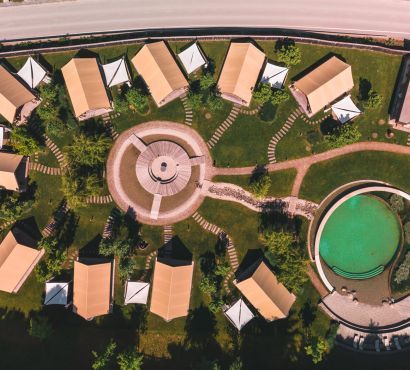 Gallery | Charming Slovenia Resort Design Plan, Resort Plan, Glamping Resorts, Camping Resort, Eco Hotel, Eco Lodge, Glamping Site, Resort Design, Farm Design