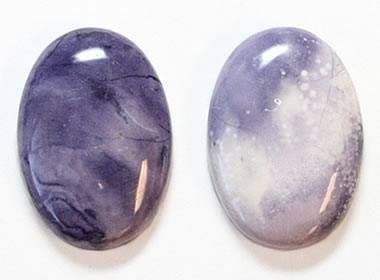 Mexican Purple Opal: A common opal known as Morado. Hand Lens, Red Beryl, Tucson Gem Show, Tiffany Stone, Gem Ruby, Diamond Picture, Silicate Minerals, Crystal System, Purple Gems