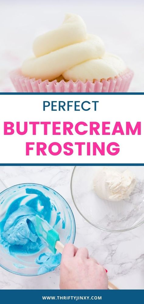 Best Icing For Cupcakes Not Too Sweet, Diy Icing Easy, Easy Cupcake Frosting Recipe, Easy Icing Recipe For Cupcakes, Best Cupcake Icing, Diy Buttercream Frosting, Easy Cupcake Icing, How To Make Buttercream Frosting, Buttercream Icing Recipe For Cake