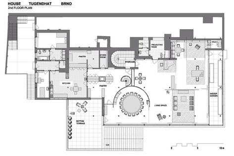 Floorplan Villa Tugendhat | Villa Tugendhat, a 1930 project … | Flickr Meis Van Der Rohe Architecture, Mies Van Der Rohe Plan, Mies Van Der Rohe Architecture, Tugendhat House, Old Interior, Villa Tugendhat, Douglas House, Modernist House, Toyo Ito