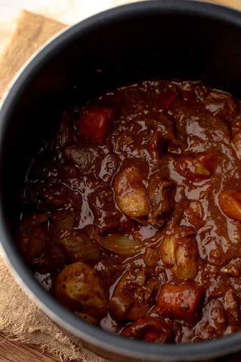 Slow Cooker Japanese Beef Curry