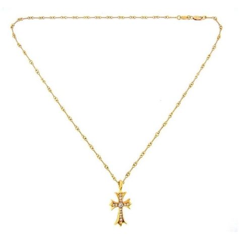 Diamond Crucifix Necklace, Chrome Hearts Necklace, Gold Crucifix Necklace, Gold Diamond Cross Necklace, Yellow Gold Cross Necklace, Chrome Hearts Jewelry, Heart Cross Necklace, Diamond Cross Necklace Gold, Diamond Cross Necklace