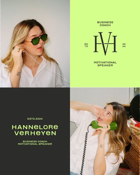 It is my pleasure to introduce the recent personal branding client: a motivational speaker and business coach from Belgium. This particular design concept for her was lovingly titled "girl boss, but I'm just a girl" in my head; aiming to create a very professional, classic corporate look while infusing it with Hannelore's personality and great individual vibe. #branding #brandingdesign #brandstrategydesign #visualidentity #instagramvisual #logo #personalbranding logo, branding, visual ide... Business Coach Logo, Coach Branding, Personal Branding Design, Brand Strategy Design, I'm Just A Girl, My Pleasure, Self Promotion, Branding Photoshoot, Business Coach