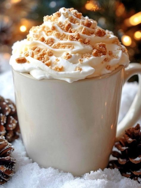 Warm up your winter nights with this Winter Wonderland White Hot Chocolate. Creamy, rich, and perfectly sweet, this hot chocolate is a delightful twist on the classic. Made with white chocolate, warm milk, and a hint of vanilla, it’s perfect for cozy evenings by the fire or as a special holiday treat. Garnished with whipped … Peppermint White, White Chocolate Bar, White Hot Chocolate, Salted Caramel Sauce, Winter Drinks, Dairy Free Options, Smoothie Shakes, Warm Milk, Winter Nights