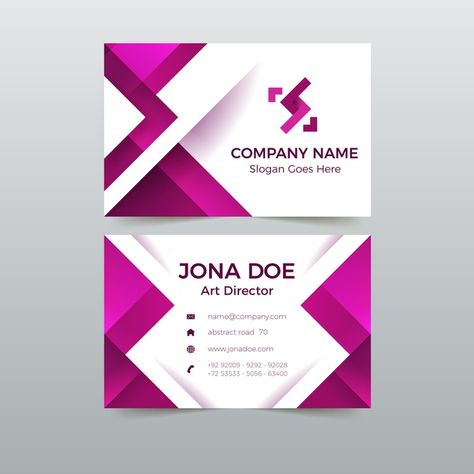 Card Name Design, Card Background Design, Free Vector Business Cards, Identity Card Design, Tax Preparer, Free Business Card Design, Brochure Design Layout, Color Design Inspiration, Abstract Template