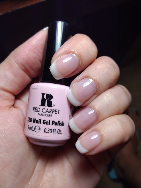 Red Carpet Manicure LED gel polish 'White Hot' and 'Nervous With Anticipation' Red Carpet Manicure, Pedicures, White Hot, Take Two, Gel Manicure, All Things Beauty, Gel Nail Polish, Red Nails, Makeup Ideas