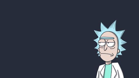 Rick HD Wallpaper | Background Image | 1920x1080 | ID:876590 - Wallpaper Abyss Rick And Morty, Laptop, Computer, Wallpapers, Green, Hair, Blue, White