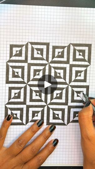 3d Doodles Easy, 3d Optical Illusions Art, Illusion Art Drawing Simple, 3d Drawings Easy, 3d Illusion Drawing, 3d Illusion Art, 3d Drawing Tutorial, How To Draw 3d, 3d Pencil Drawings