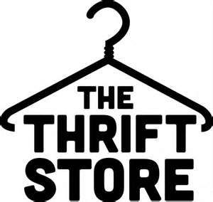 we like to shop at thrift stores too. Vintage Clothing Store Logo, Logo Thrift Shop, Thrift Logo Design, Thrift Store Logo Design, Thrift Shop Logo, Thrift Logo, Thrift Flipping, Thrifting Quotes, Clothing Logos