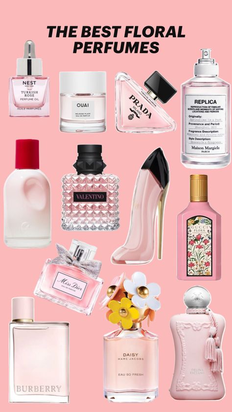 #flowers #floral #perfume #gucci #dior #burberry #nest #prada #replica #ouai #marcjacobs #valentino #glossier #yvessaintlaurent Replica Perfume, Gucci Perfume, Virtual Flowers, Floral Perfume, Gucci Floral, Notes Style, Miss Dior, Perfume Oils, Marc Jacobs