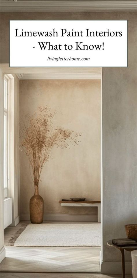 Are you considering painting your interior walls with Limewash? If so, this post is here to help you determine what their is to know about painting walls limewash. Wondering how to apply limewash paint? This post covers that, too! Learn how to create limewash on the interiors of your home. It's the latest trend and I know you're going to love it! Paint For Walls, Lime Wash Walls, Limewash Walls, Lime Wash, Wash Painting, Limewash Paint, Painting Walls, Washing Walls, Lime Paint