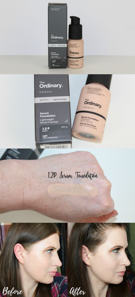 The Ordinary Serum Foundation Review and Photo's #theordinary #theordinaryfoundation #theordinaryserumfoundation Ordinary Serum Foundation, Ordinary Foundation, The Ordinary Foundation, Ordinary Serum, The Ordinary Serum, Ordinary Skincare, Serum Foundation, The Ordinary Skincare, The Glow Up