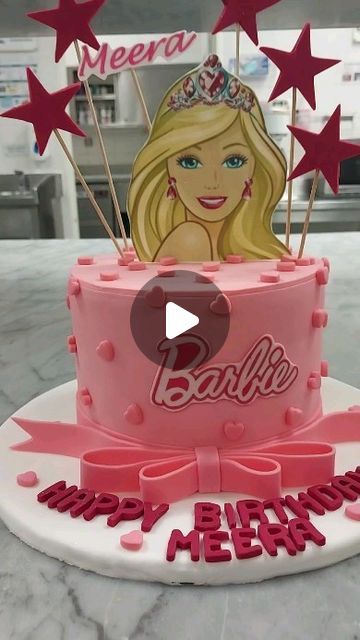 Barbie Cake Design Ideas, Barbie Cake Designs, Making People Happy, Barbie Theme, Barbie Cake, Barbie Birthday, Pink Cake, Every Girl, Barbie Girl