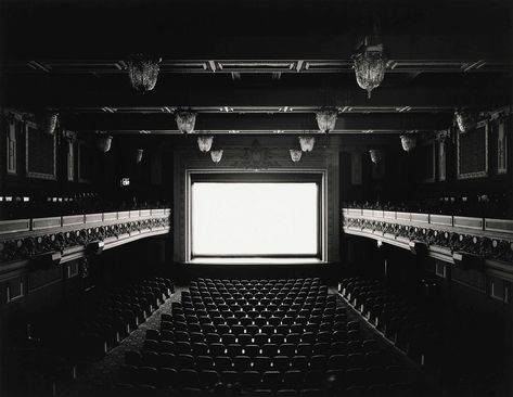 What is Hiroshi Sugimoto's photography project Theaters all about? Hiroshi Sugimoto, Theater Architecture, Theatre Photography, Large Format Camera, Paramount Theater, Drive In Theater, Moving To Los Angeles, Radio City Music Hall, Radio City