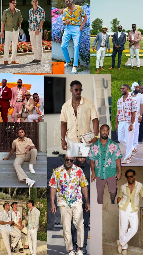 Destination Wedding Guest Attire, Tropical Party Outfit, Men Wedding Attire Guest, Beach Festival Outfit, Book Guys, Wedding Guest Men, Beach Wedding Men, Cocktail Wedding Attire, Wedding Guest Outfit Inspiration