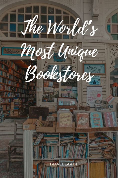 There’s nothing readers love more than being transported into a novel. Creativity is always appreciated and now they are able to enjoy that before they dive into the storybook. Even though E-reading and online shopping are taking over, the joy of browsing through shelves upon shelves of books will never be replaced. Here are some of the most unique bookstores from around the globe that enhance a bookworm’s book-buying experience by creating worlds of their own. Literary Travel, Library Architecture, Library Aesthetic, Adventure Travel Explore, Book Cafe, Book Talk, Book Dragon, Love More, Book Images